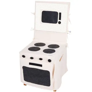 PopOhVer Deluxe Canvas Chair Cover Kitchen Stove Playset