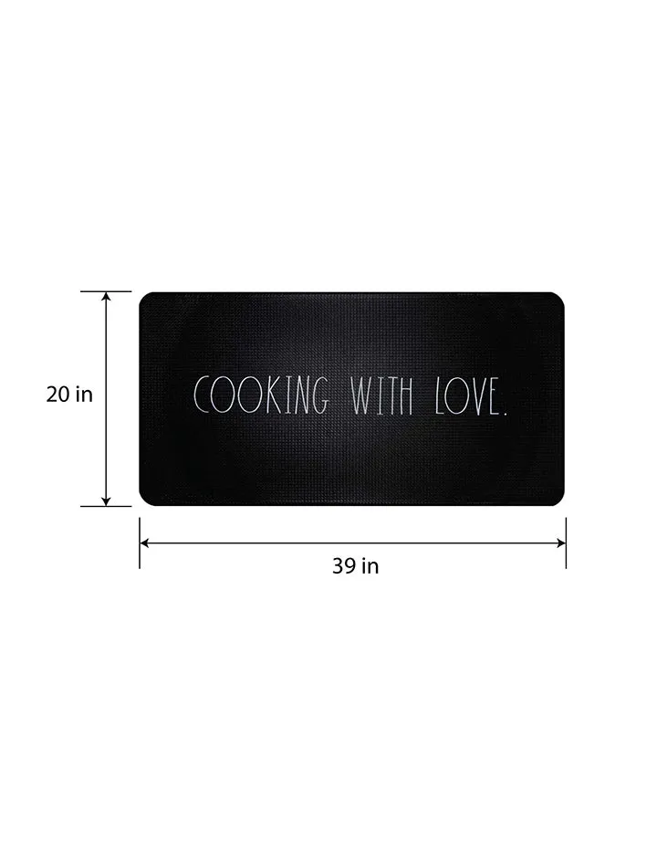 Rae Dunn “Cooking Love” Anti-Fatigue Non-Slip Kitchen Mat