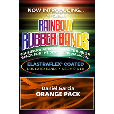 Rainbow Rubber Bands  Orange by Joe Rindfleisch