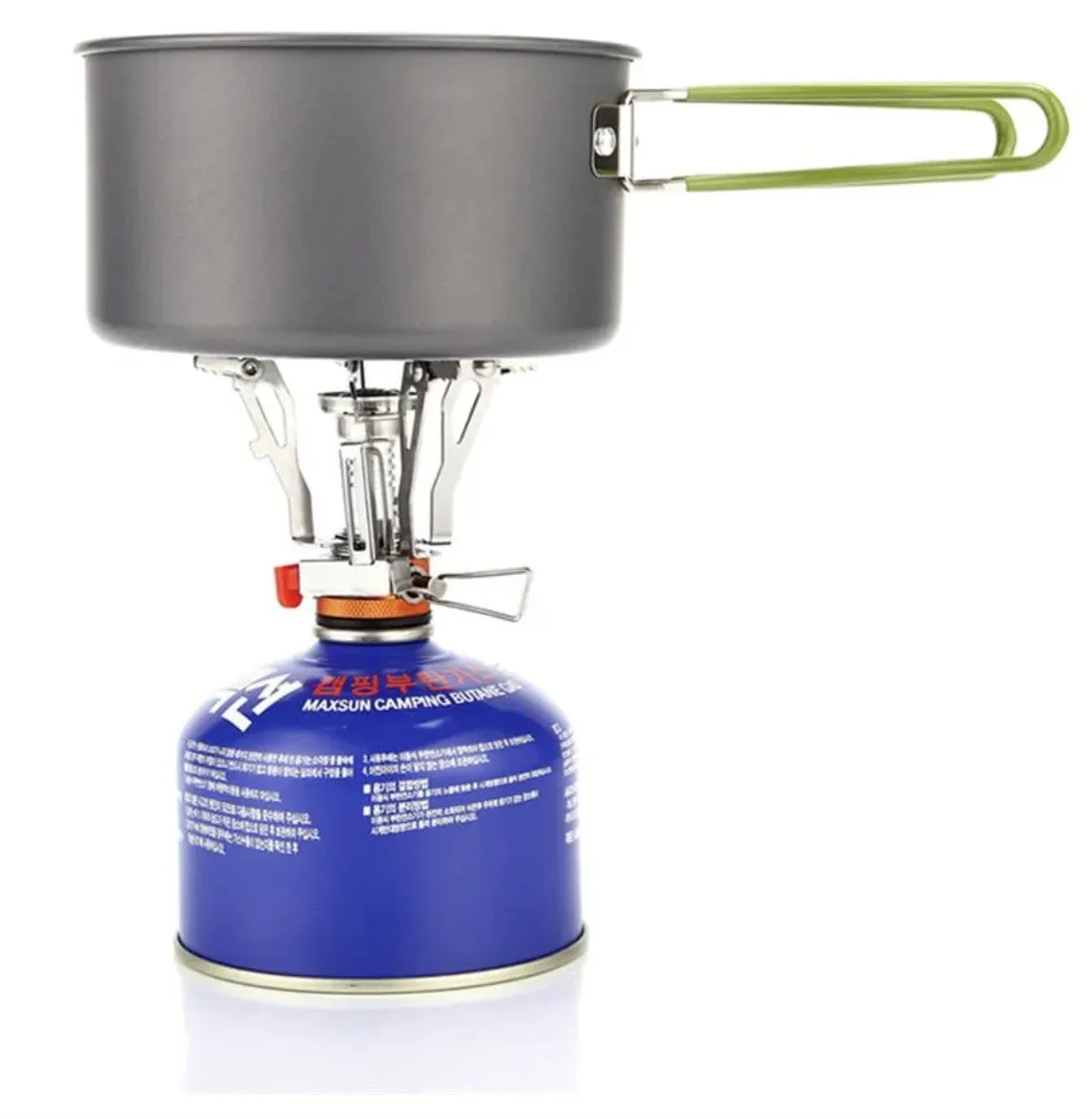 RECON GS2S SOLO Portable Foldable Gas Micro Camp Stove Burner