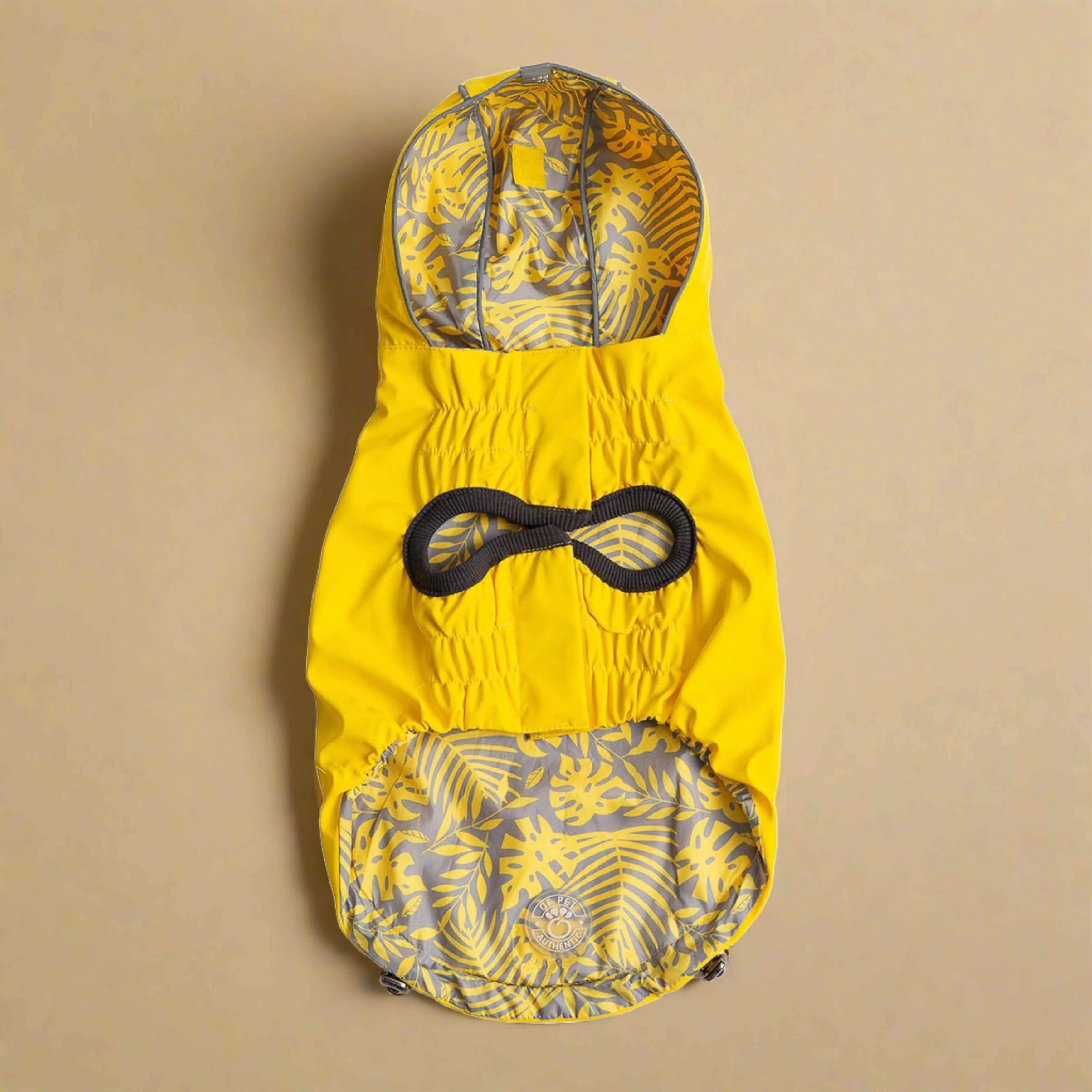 Reversible Elasto-Fit Raincoat - Yellow