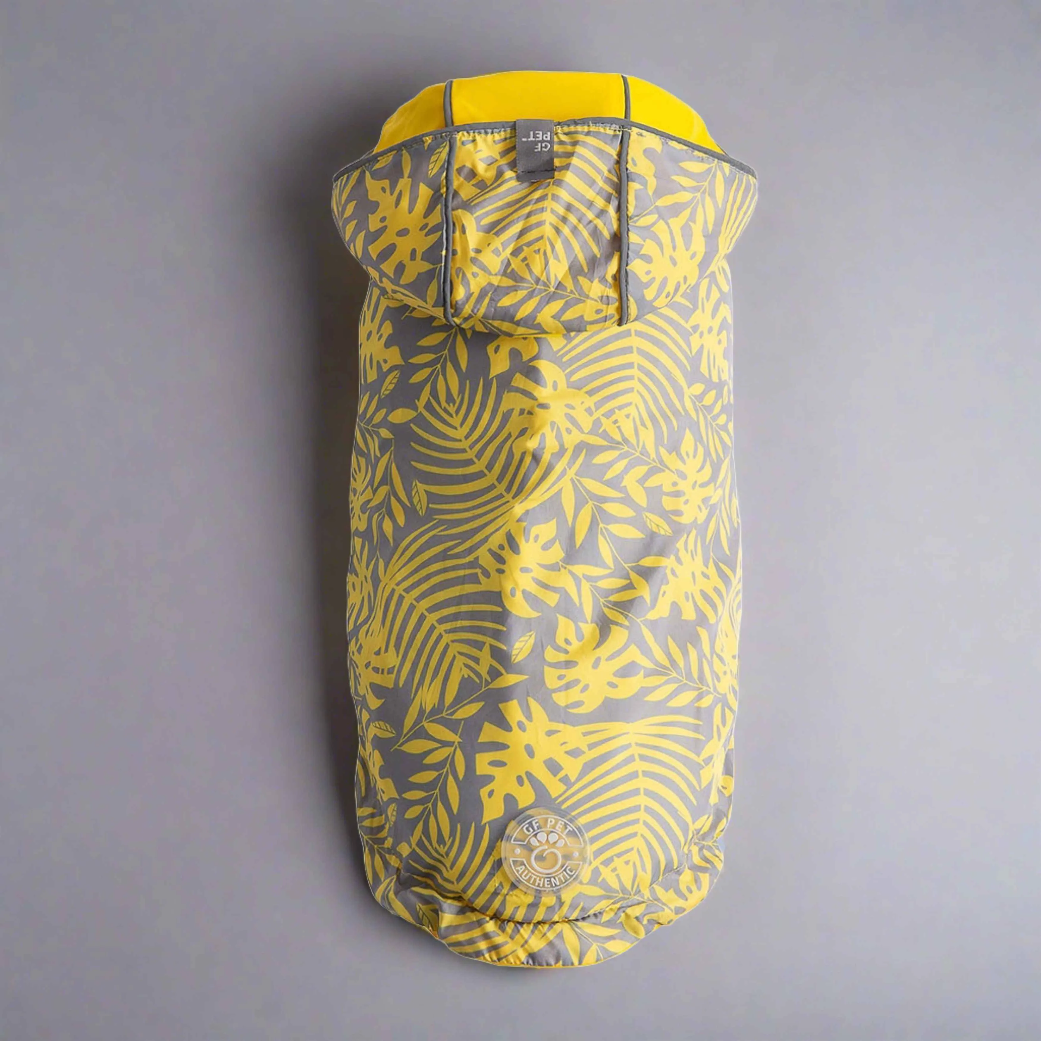 Reversible Elasto-Fit Raincoat - Yellow