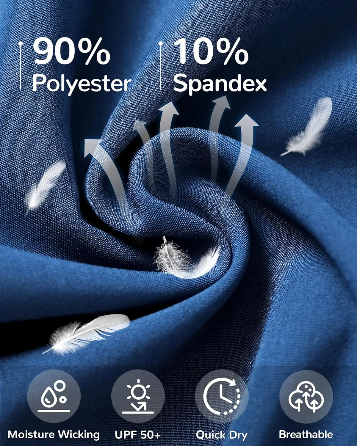 Runhit Boys' Athletic Shorts Quick Dry Running Shorts for Youth Kids Lightweight Basketball Soccer Gym Shorts Zipper Pockets