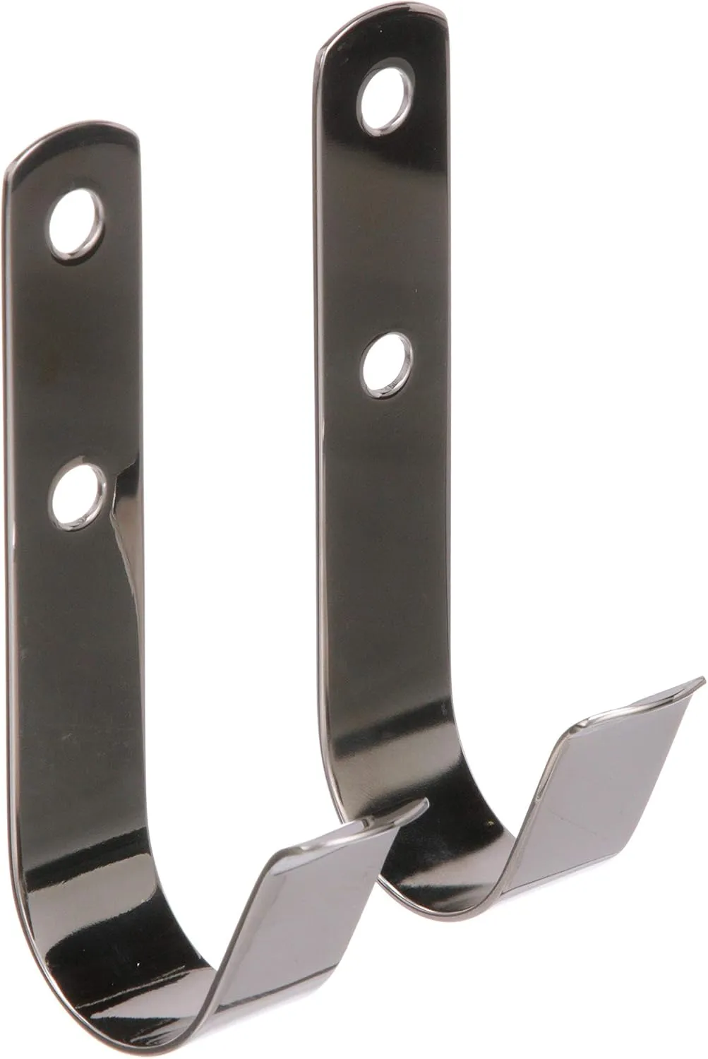 Seachoice Boat Hook Holders, Polished Stainless Steel, Holds 1-1/2 in. Diameter Poles