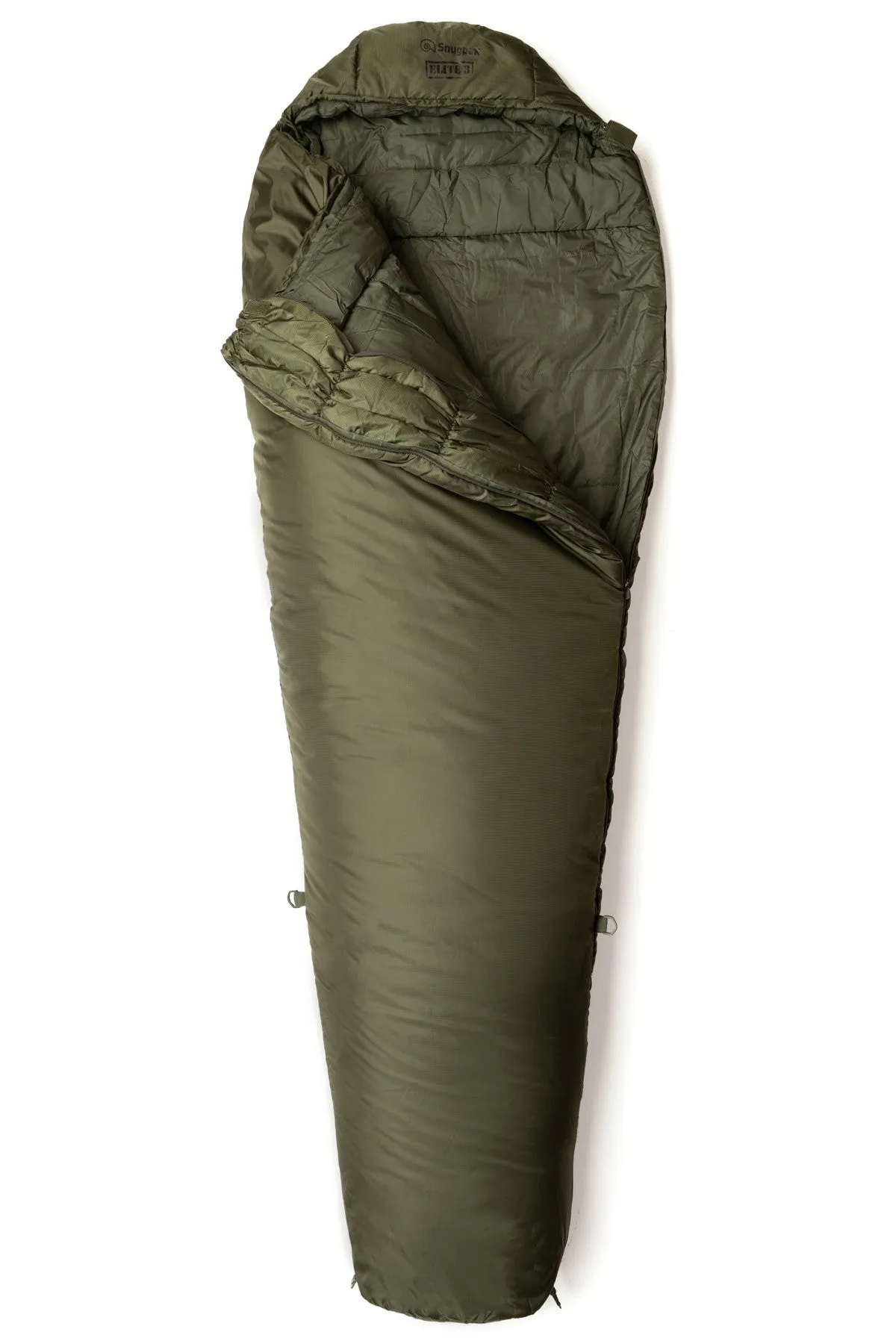 Snugpak Elite 3 Sleeping Bag-Green-LHZ