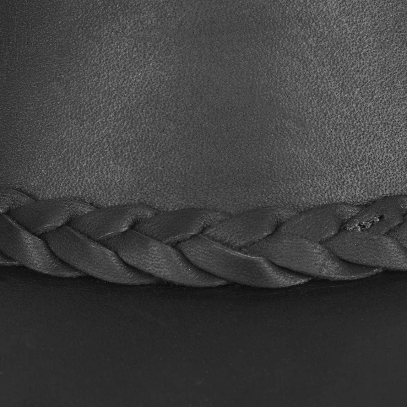 Squashy Outback Leather Hat by BARMAH