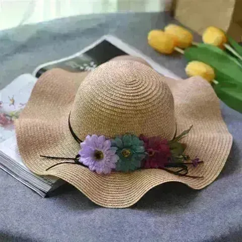 Summer wreath parent-child hat