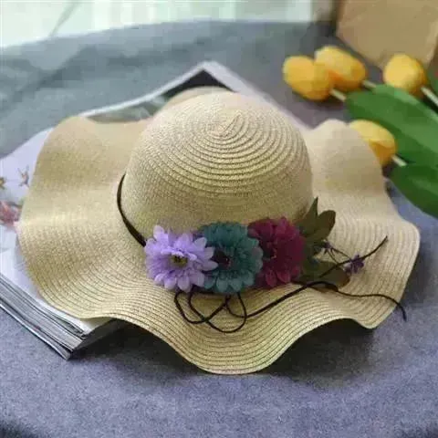 Summer wreath parent-child hat