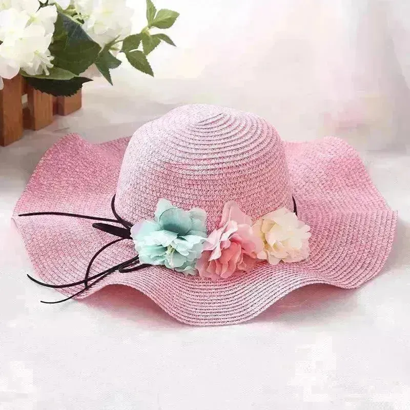 Summer wreath parent-child hat