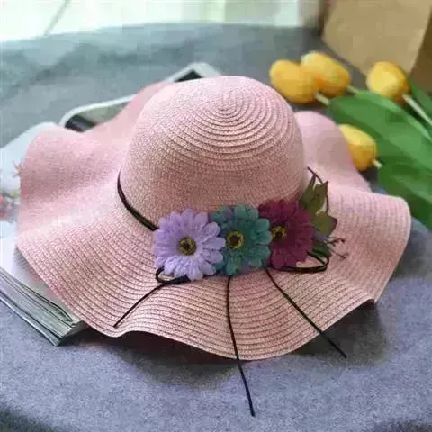 Summer wreath parent-child hat