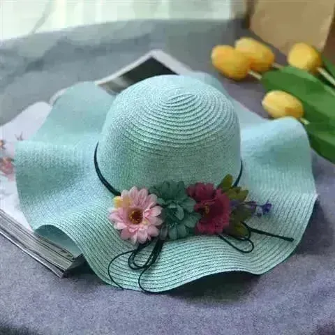 Summer wreath parent-child hat