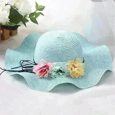 Summer wreath parent-child hat