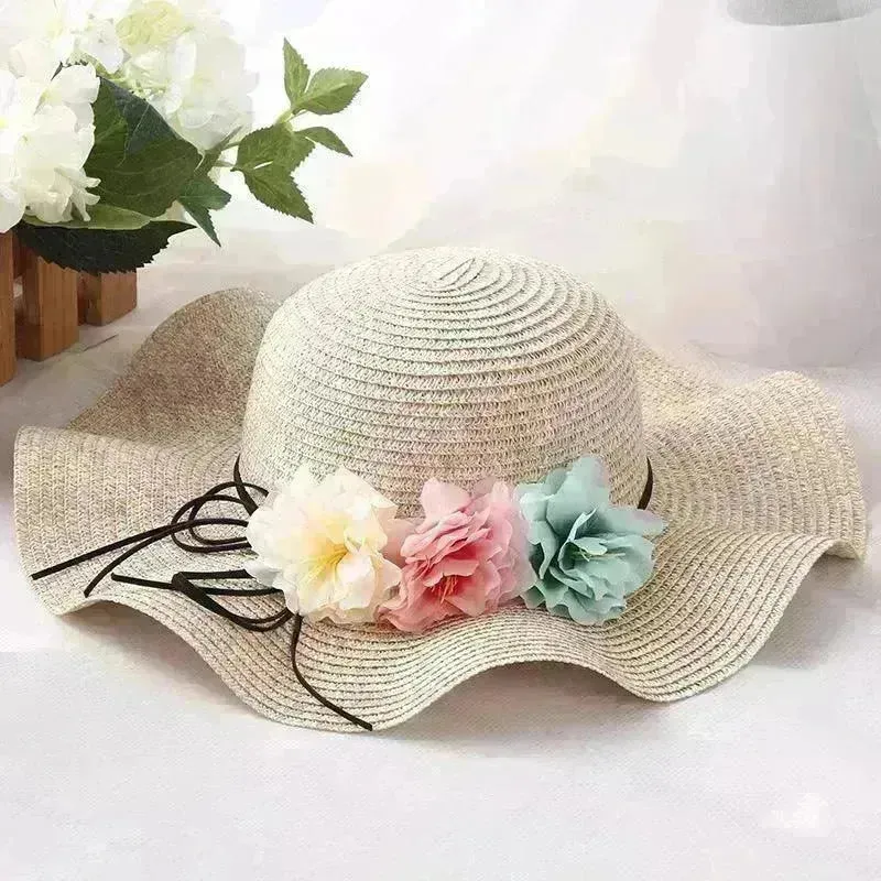 Summer wreath parent-child hat