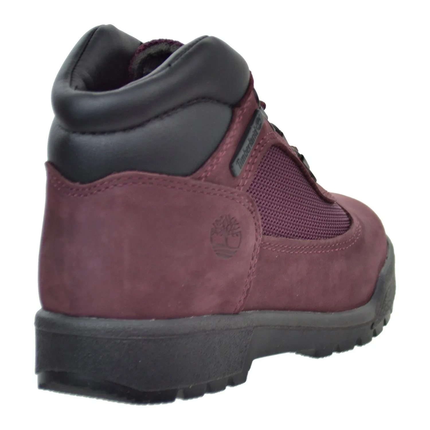 Timberland 6 Inch Preschool Little Kids Field Boots Burgundy