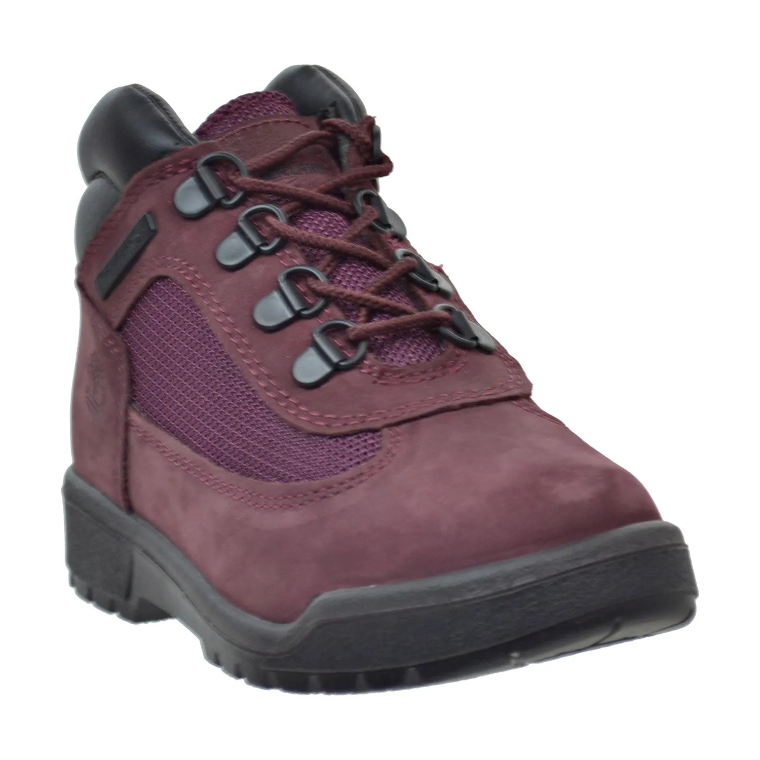 Timberland 6 Inch Preschool Little Kids Field Boots Burgundy