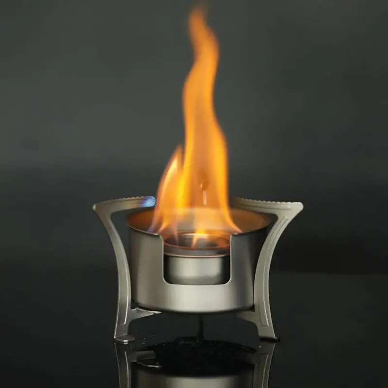 Titanium stove set