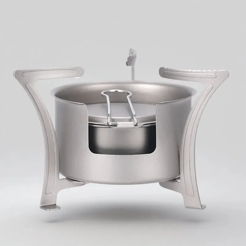 Titanium stove set