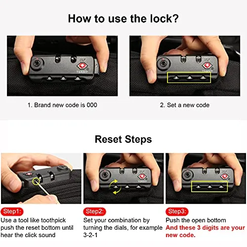 Travel Laptop Backpack Waterproof Anti Theft Backpack with Lock and USB Charging Port Large 17-17.3 Inch Computer Business Backpack for Men Women School College Backpack Blue