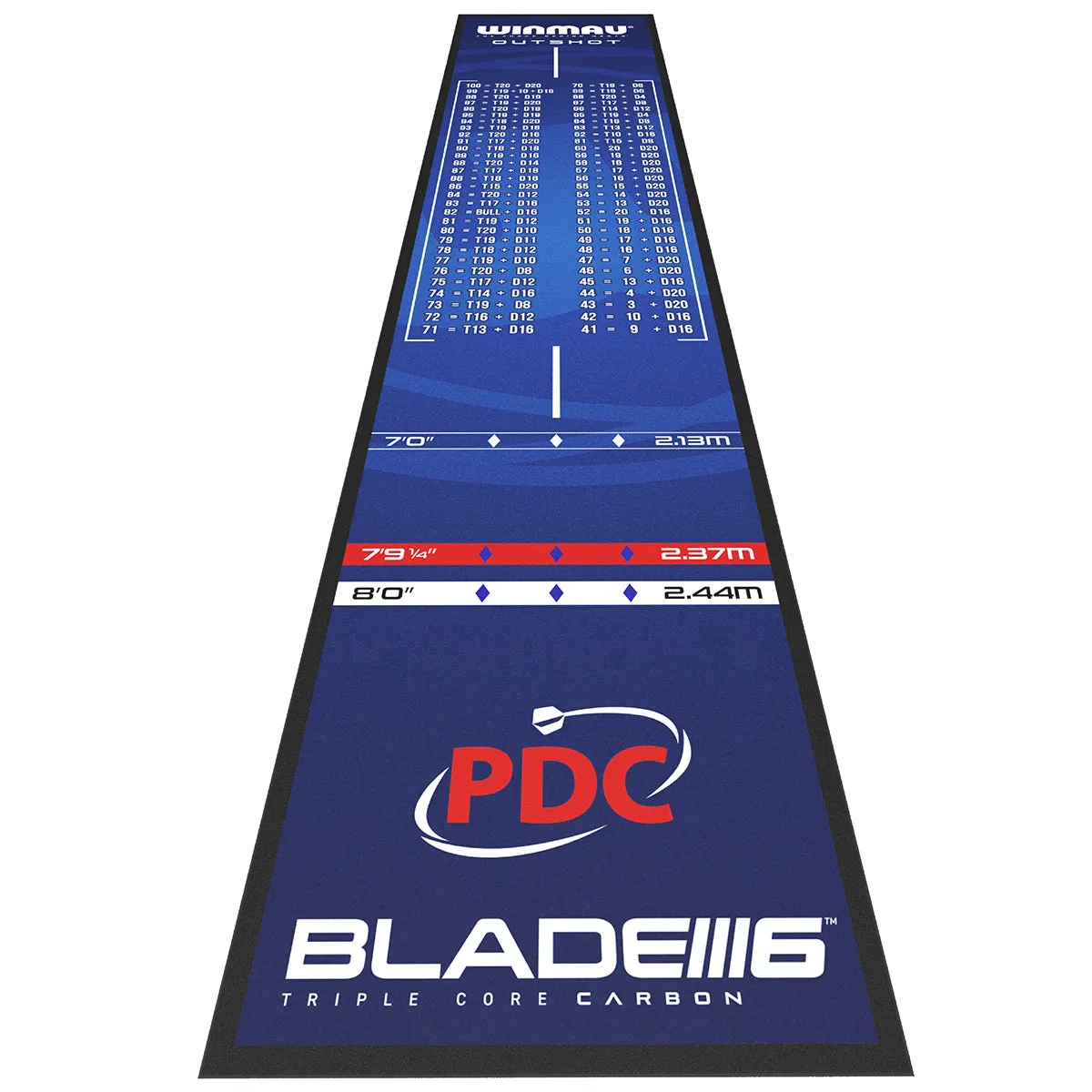 Winmau Outshot Soft Feel Dart Mat